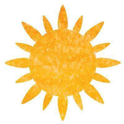 sun sticker