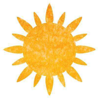 sun sticker