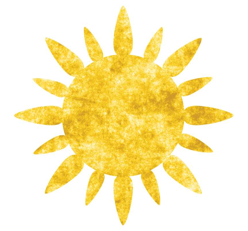 Sun Sticker