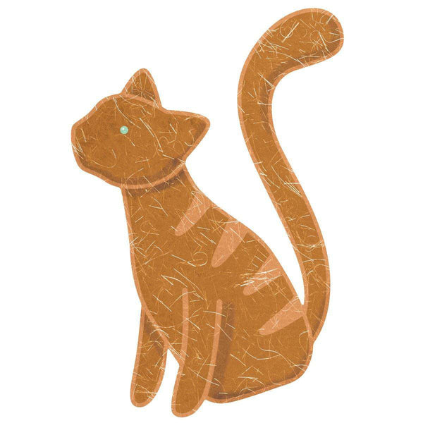 Tabby Cat Wall Sticker Decal