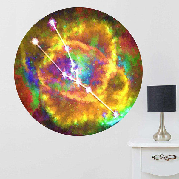 TAURUS Star Sign Wall Decal Zodiac Horoscope Astrology Symbol