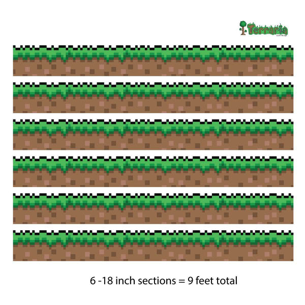 Terraria Grass Dirt Ground Decal Pack Add-on
