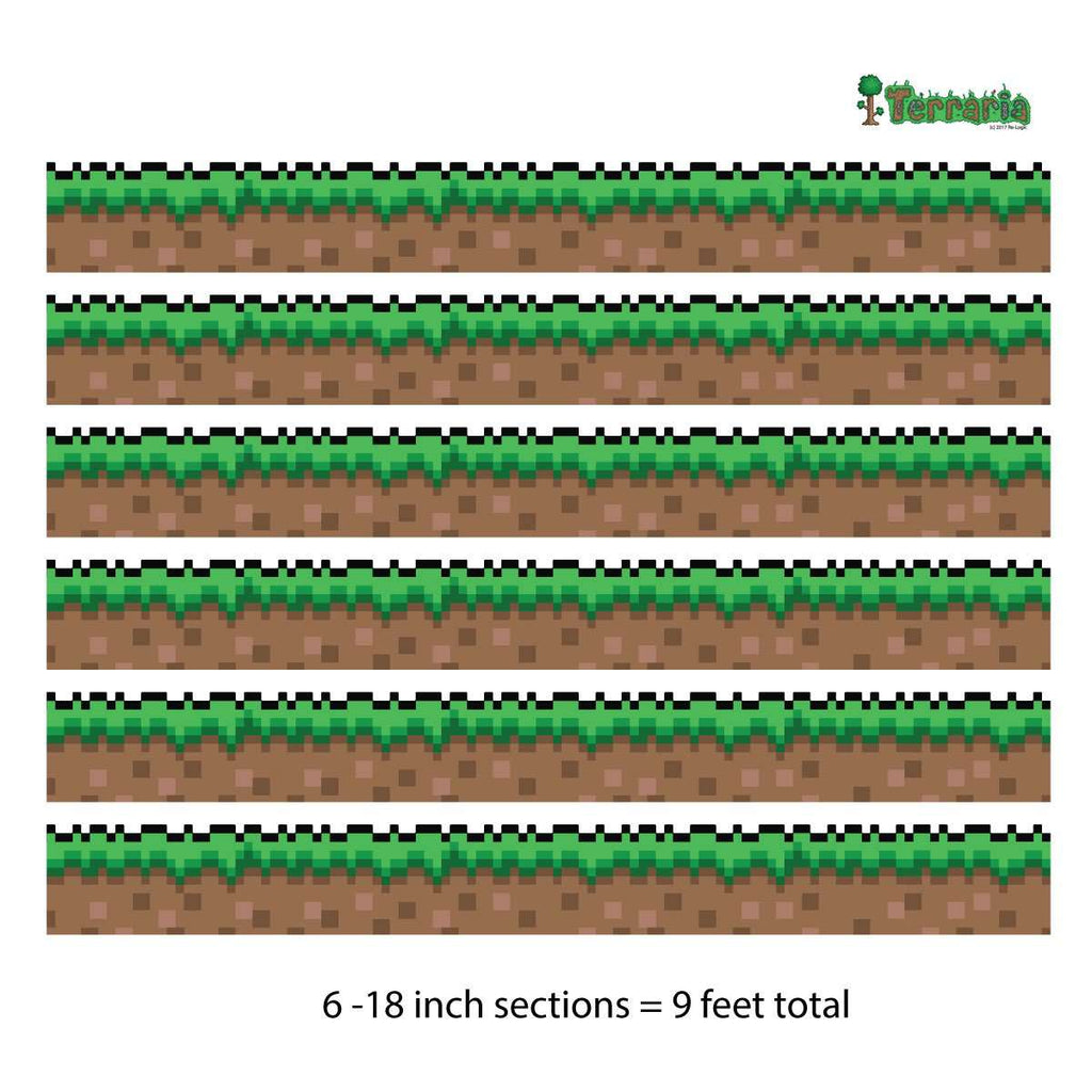 Terraria Grass Dirt Ground Decal Pack Add-on