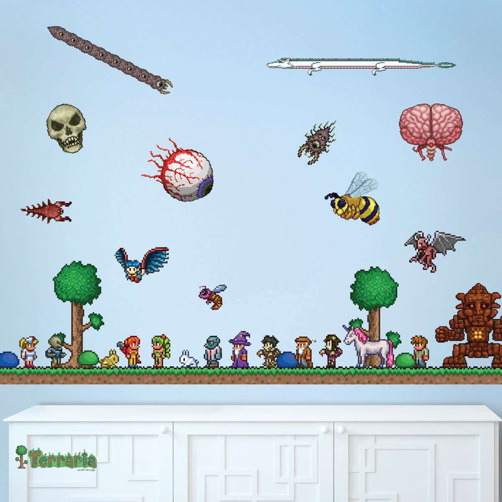 Terraria Wall Decal Set