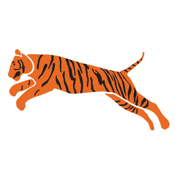 tiger stencil