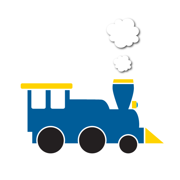 Full 5-PieceTrain Stencil