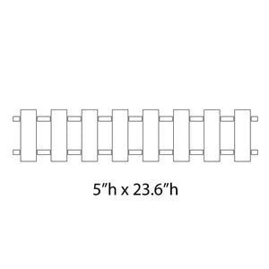 Train Track Stencil