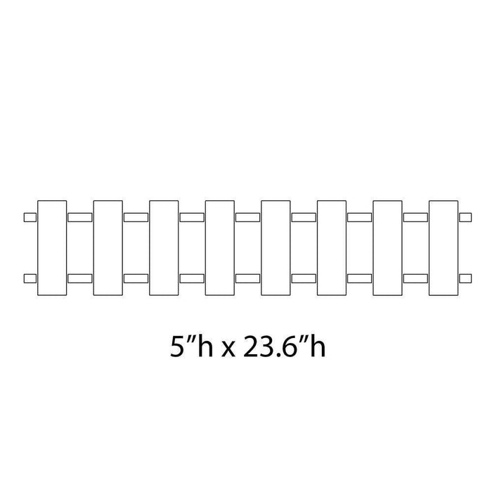 Train Track Stencil