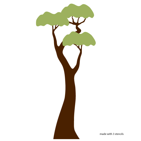 tree stencil