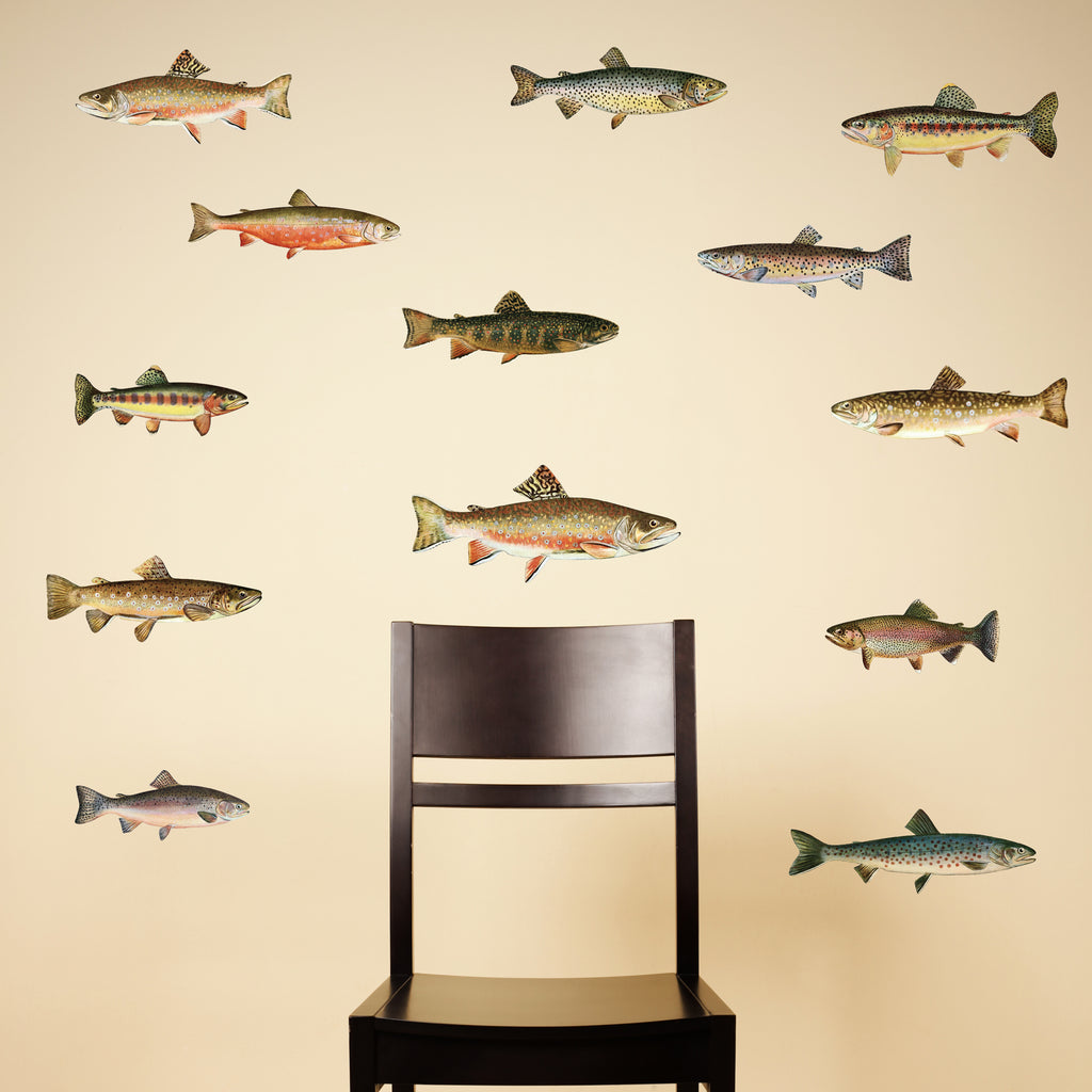 trout decals