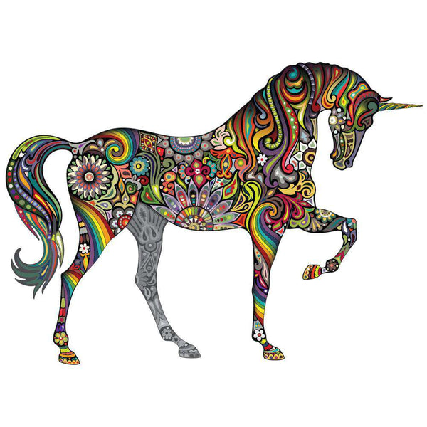 Rainbow Unicorn Wall Decal