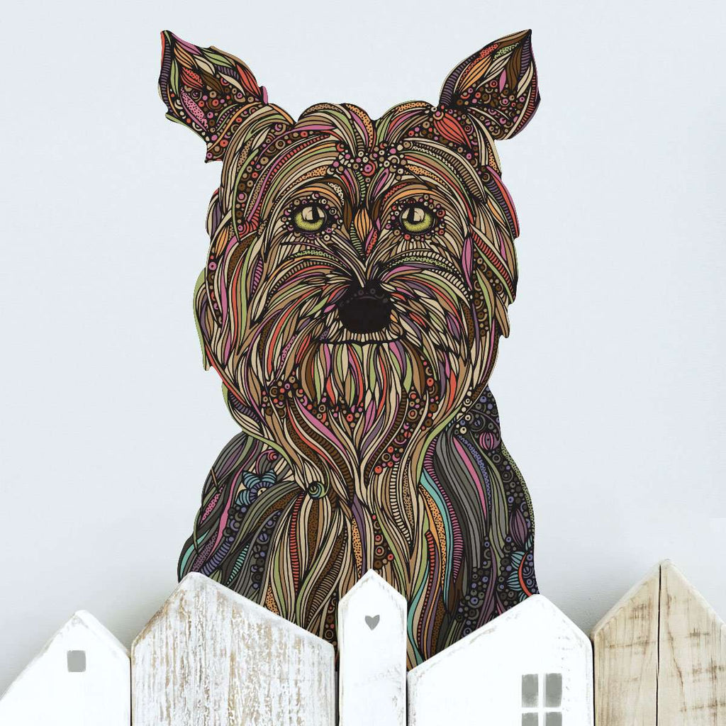 Yorkshire Terrier Yorkie Decal -Trixie by Valentina Harper