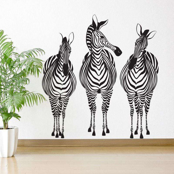 zebra wall stickers