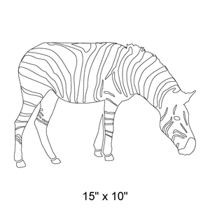 Zebra Stencil