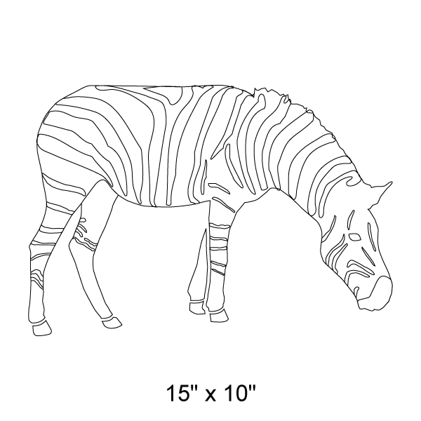 Zebra Stencil
